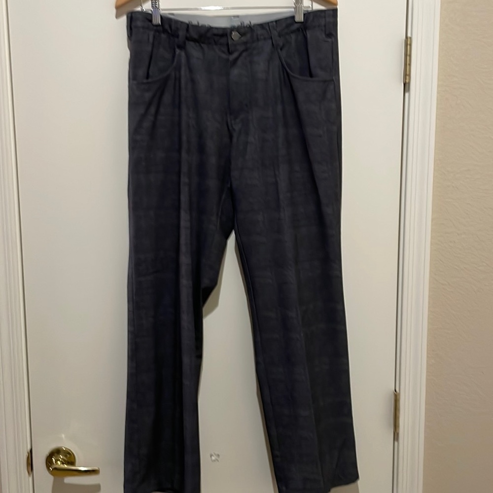 Mens Adidas nylon golf pant